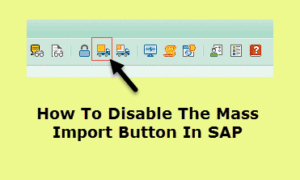 Mass import button